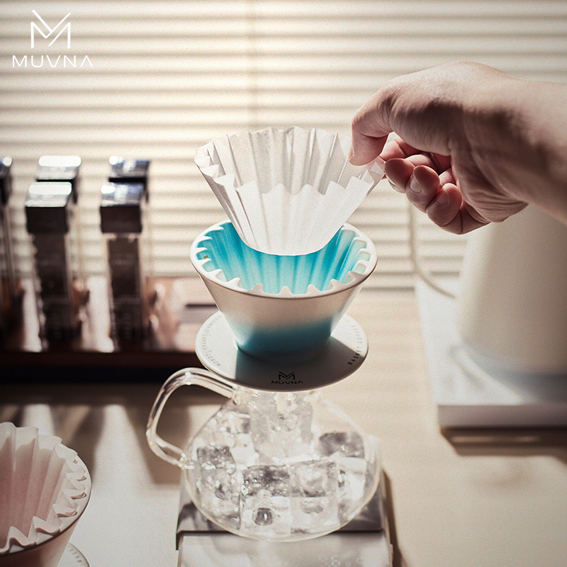 Coffee Equipment For Home - Filtry papierowe MUVNA Natural do kawy