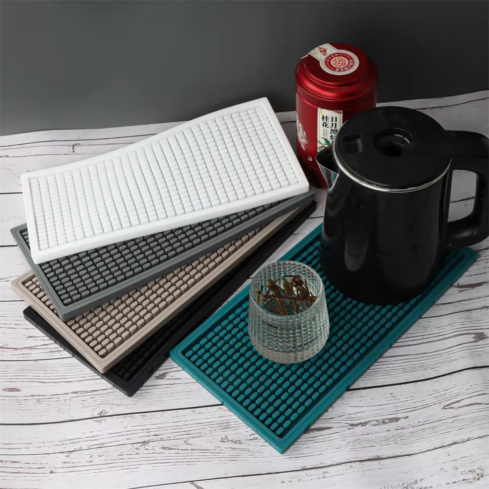 Coffee Equipment Tray - Silikonowa mata do baru kawowego, antypoślizgowa