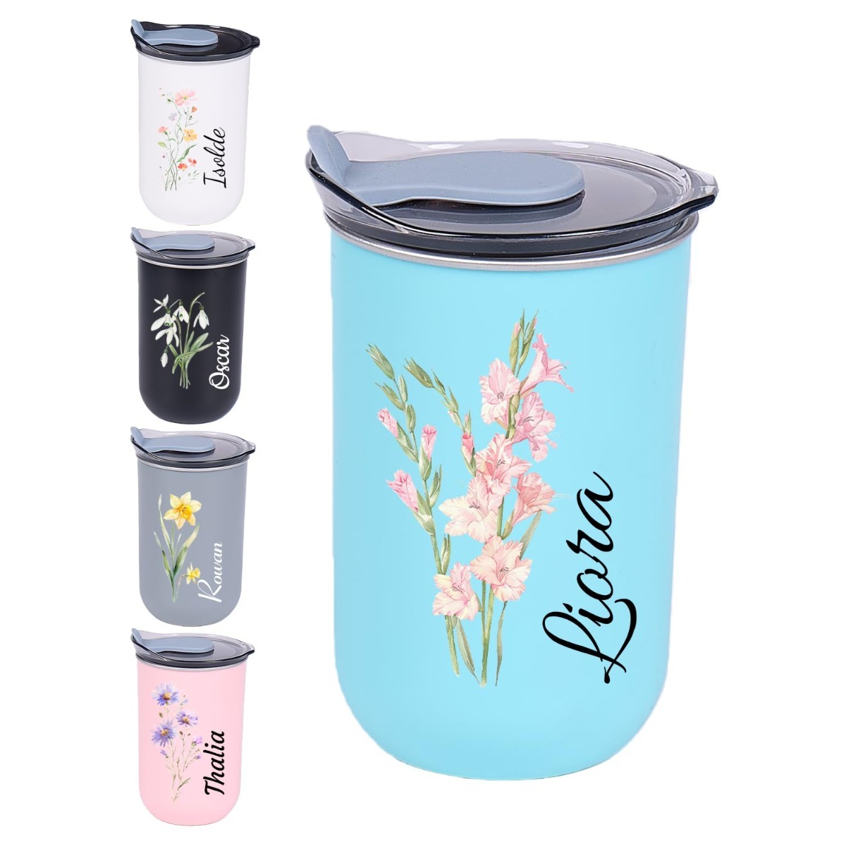 Coffee Equipment Logo - Personalizowany kubek termiczny ze stali nierdzewnej