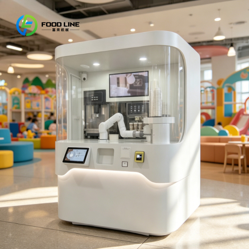 Coffee Equipment Service - Dostosowywany, automatyczny robot do robienia kawy,