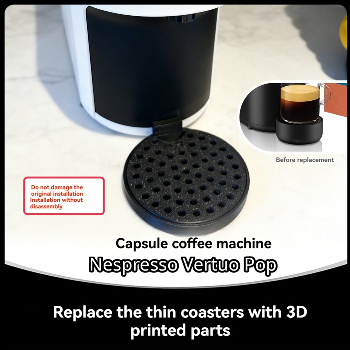 (ESTR) Wkładka do tacki na kaw – Coffee Equipment Tray recenzja i cena