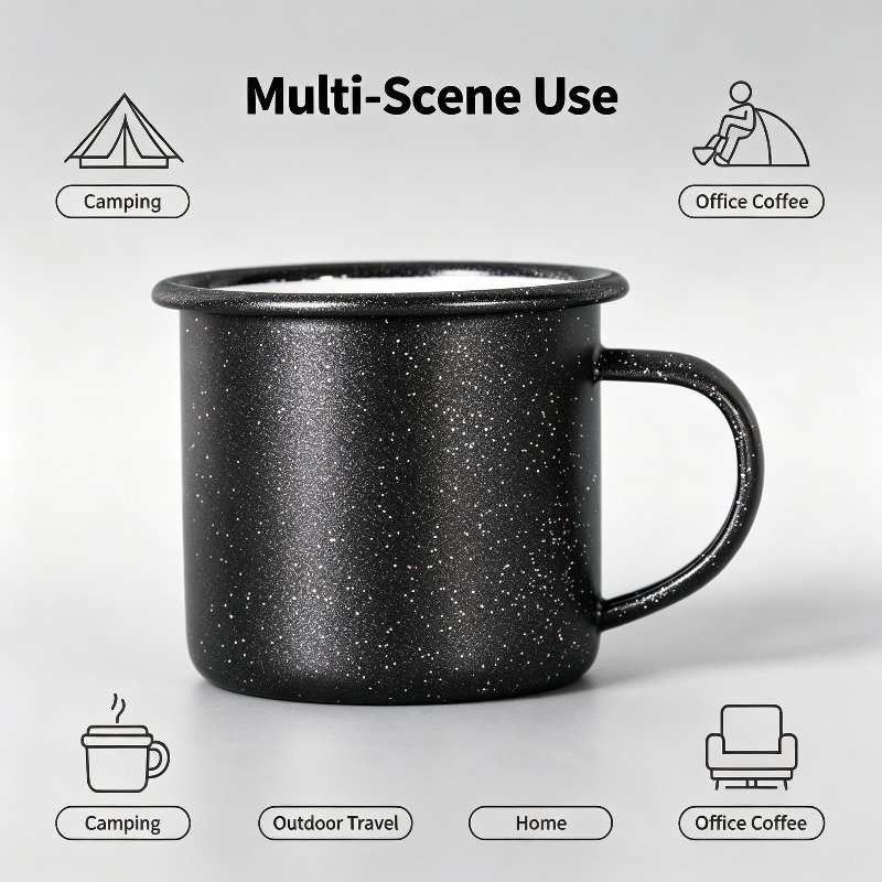 Kubek emaliowany w stylu vinta – Coffee Equipment For Home recenzja i cena