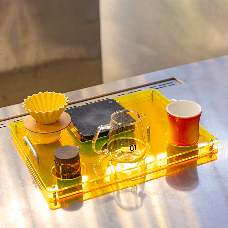 Akrylowa taca na kawę, używana – Coffee Equipment Tray recenzja i cena